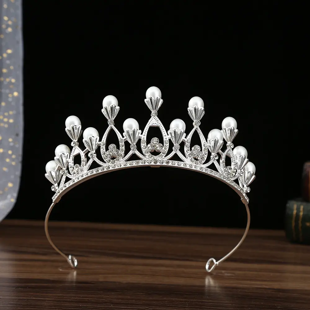 European Rhinestone Crown for Bridal Hair Accessories - Image 9
