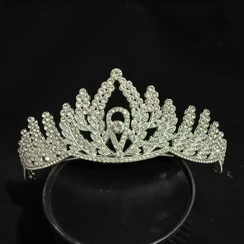 European Rhinestone Crown for Bridal Hair Accessories - Image 4