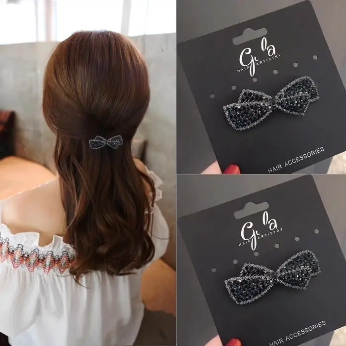 Japanese & Korean Style Bow Clip for Women