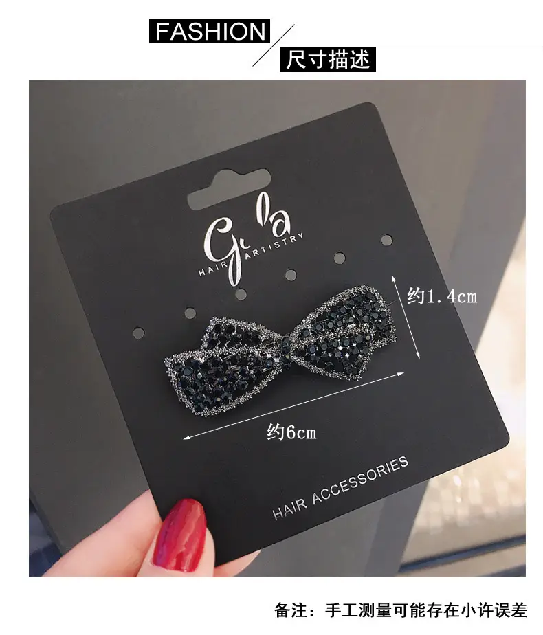 Japanese & Korean Style Bow Clip for Women — feature 5