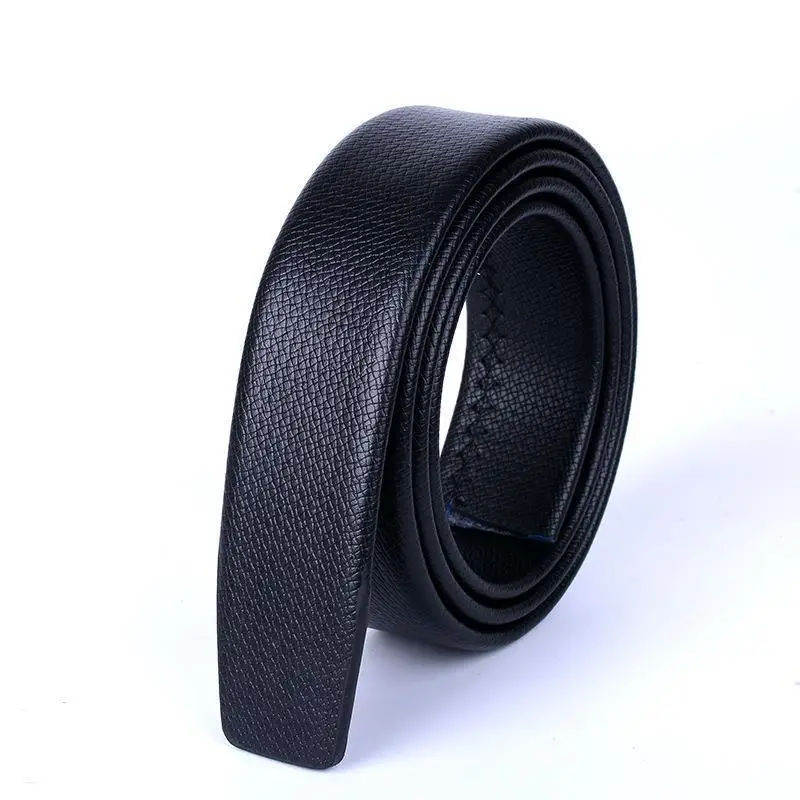 Men's Black Headless Belt with Groove 5 - Image 10