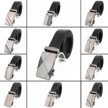 Men's Black Leather Belt with Super Fiber Filling — feature 11