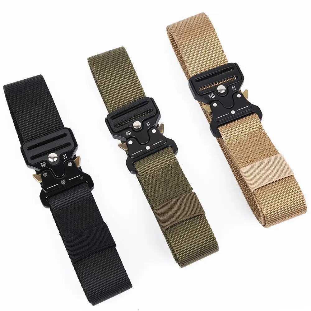 Men's Cobra Tactical Belt 3.8cm Nylon Braid 511 Canvas - Image 9