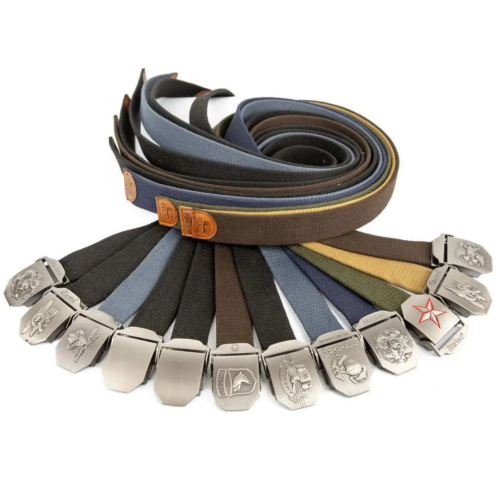 Men's Tactical Belt Set with Automatic Buckles