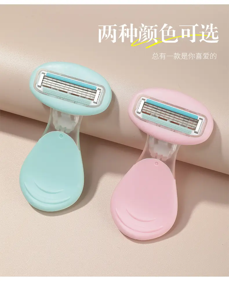 Women's Manual Armpit Hair Shaver Light Blue 5.2cm — feature 13