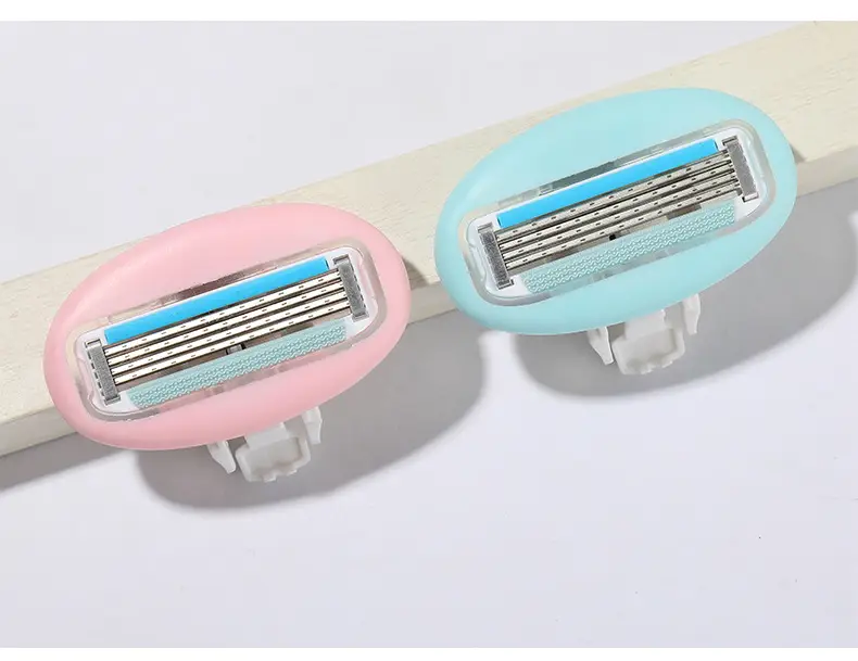 Women's Manual Armpit Hair Shaver Light Blue 5.2cm — feature 15