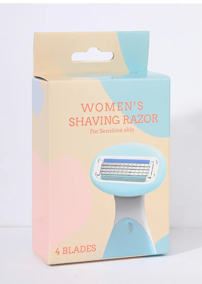Women's Manual Armpit Hair Shaver Light Blue 5.2cm — feature 17