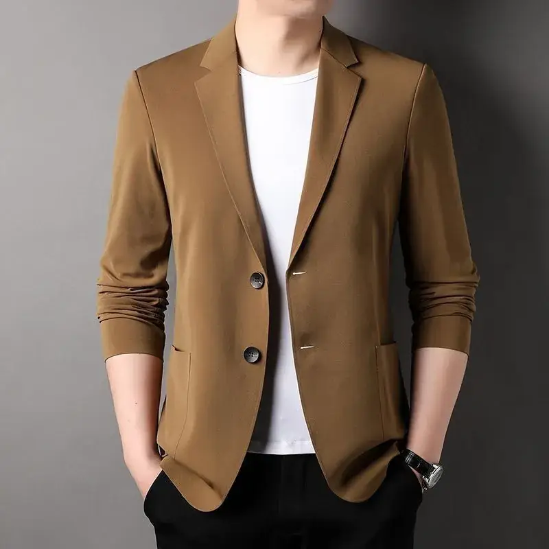 Men's Blue Ice Silk Sunscreen Jacket Middle-aged Top - Image 9
