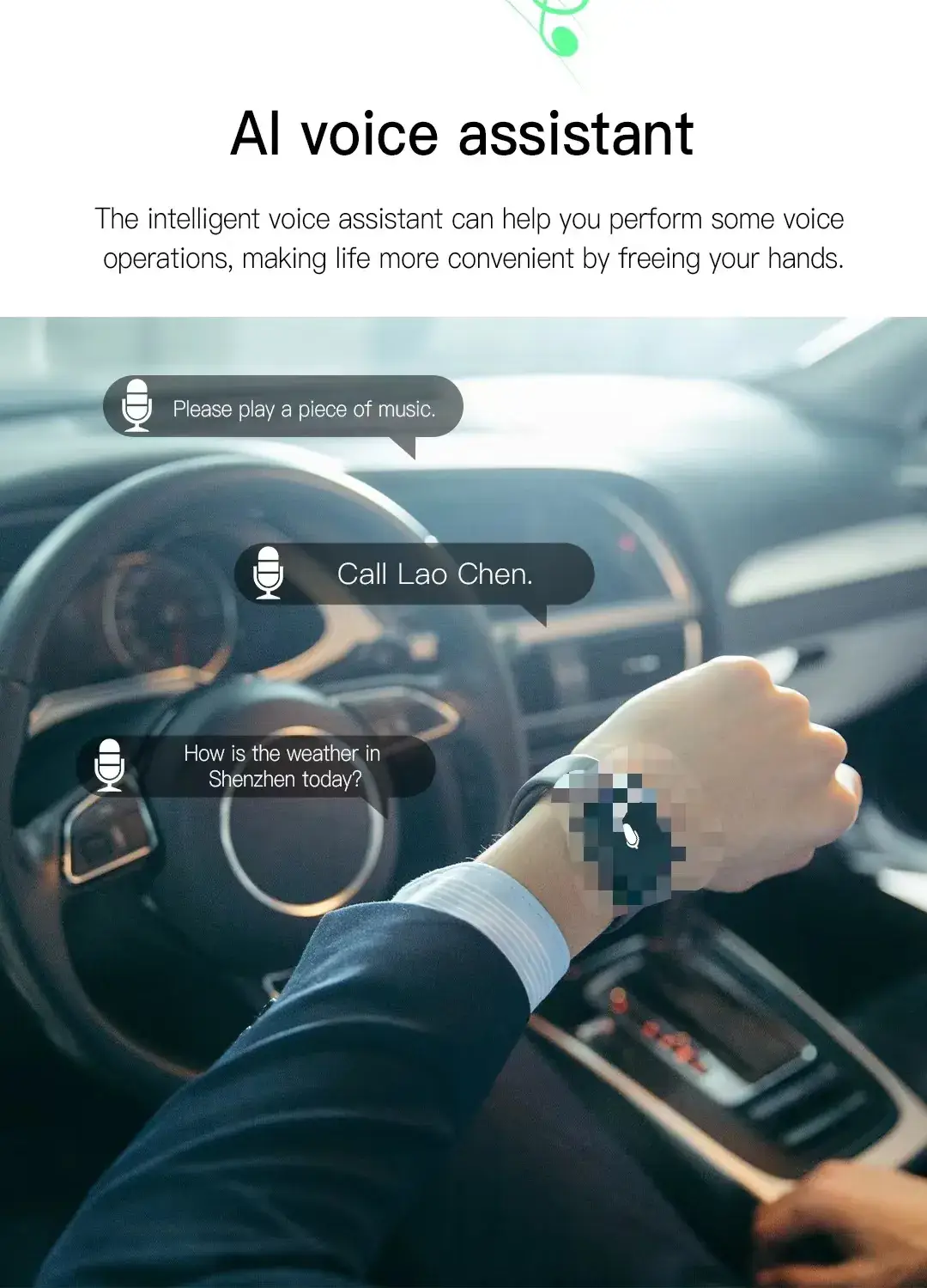 T500 Smart Watch Bluetooth Call Wholesale Cross-Border Export — feature 1