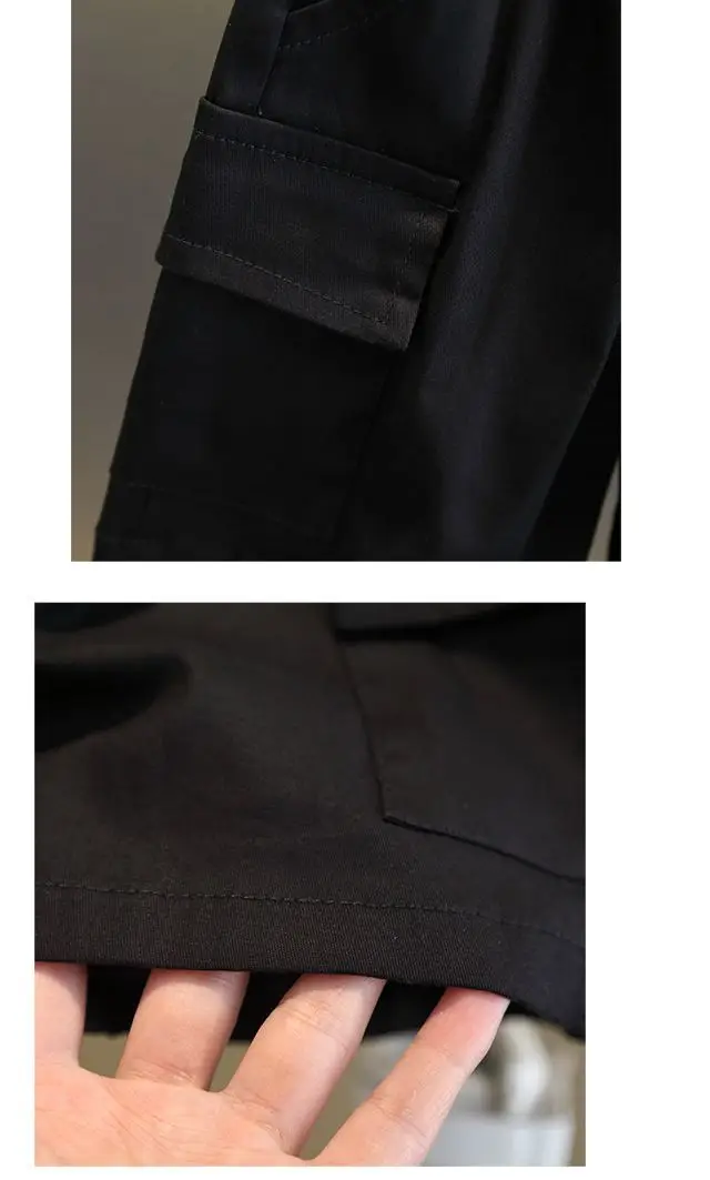 White Cargo Shorts for Men Summer Casual Wear — feature 13