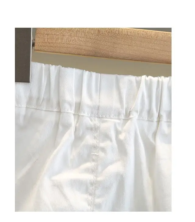 White Cargo Shorts for Men Summer Casual Wear — feature 9