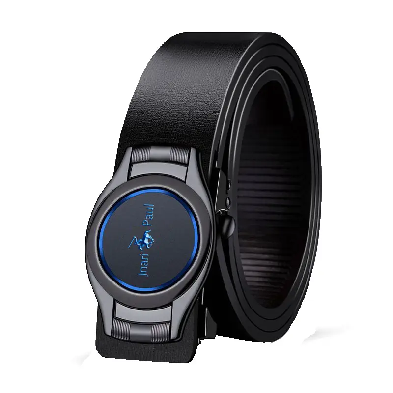 Paul Genuine Leather Men's Belt with Automatic Buckle - Image 3