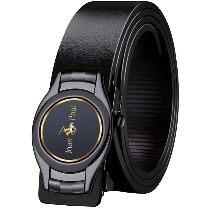 Paul Genuine Leather Men's Belt with Automatic Buckle - Image 7
