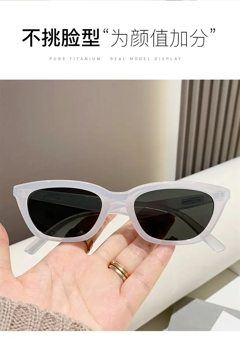 European Cat-Eye Sunglasses for Men Women Small Frame — feature 6