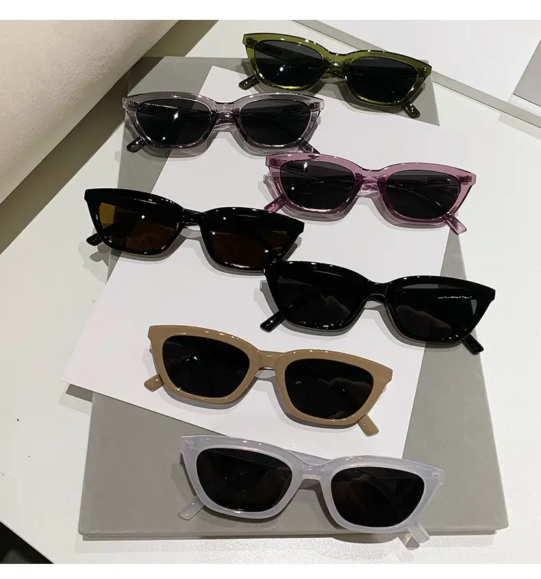European Cat-Eye Sunglasses for Men Women Small Frame — feature 7