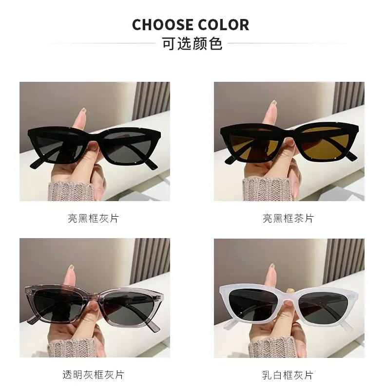 European Cat-Eye Sunglasses for Men Women Small Frame — feature 9
