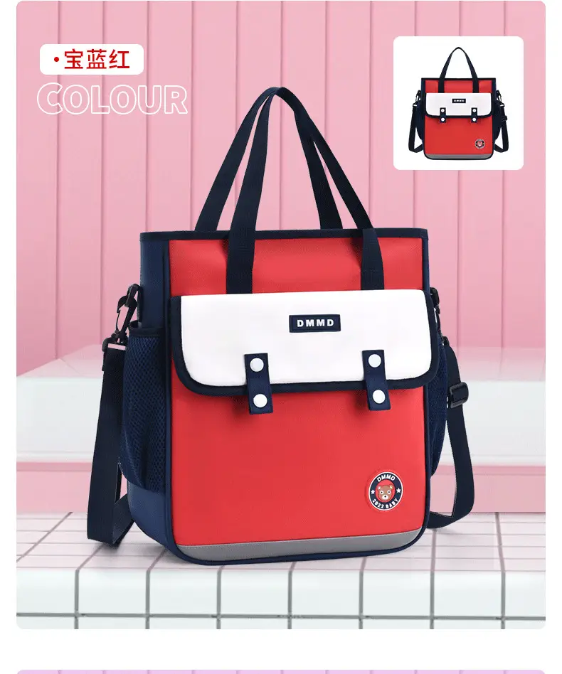 Sky Blue British Tutorial Bag for Girls Primary to Junior High β feature 14