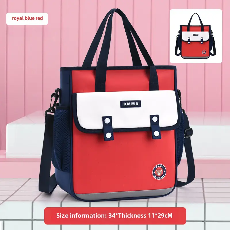 Sky Blue British Tutorial Bag for Girls Primary to Junior High - Image 2