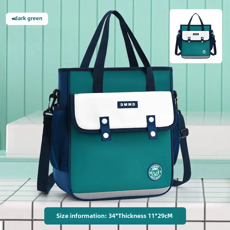 Sky Blue British Tutorial Bag for Girls Primary to Junior High - Image 3