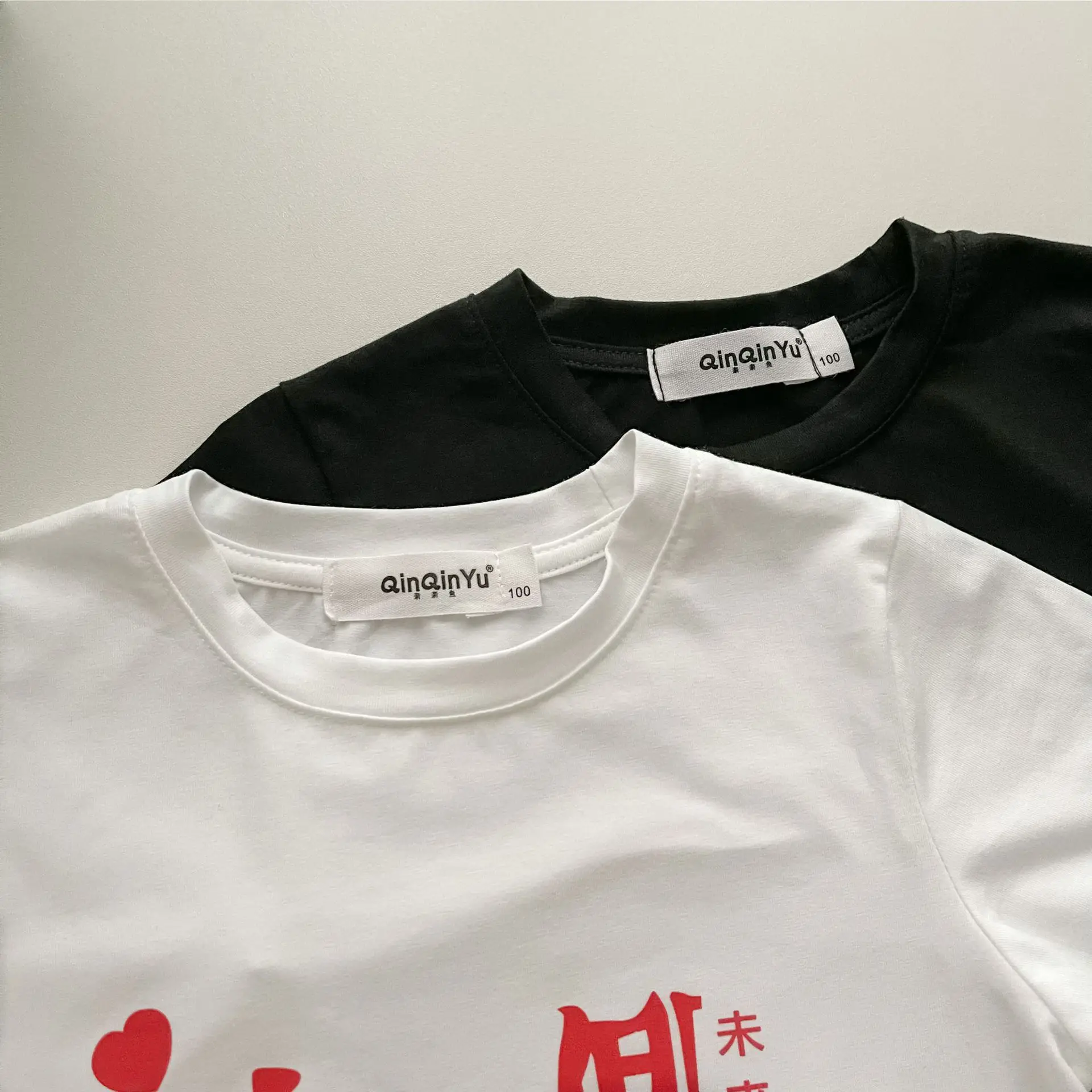 White Printed T-Shirt for Baby Kids Summer Wear — feature 30