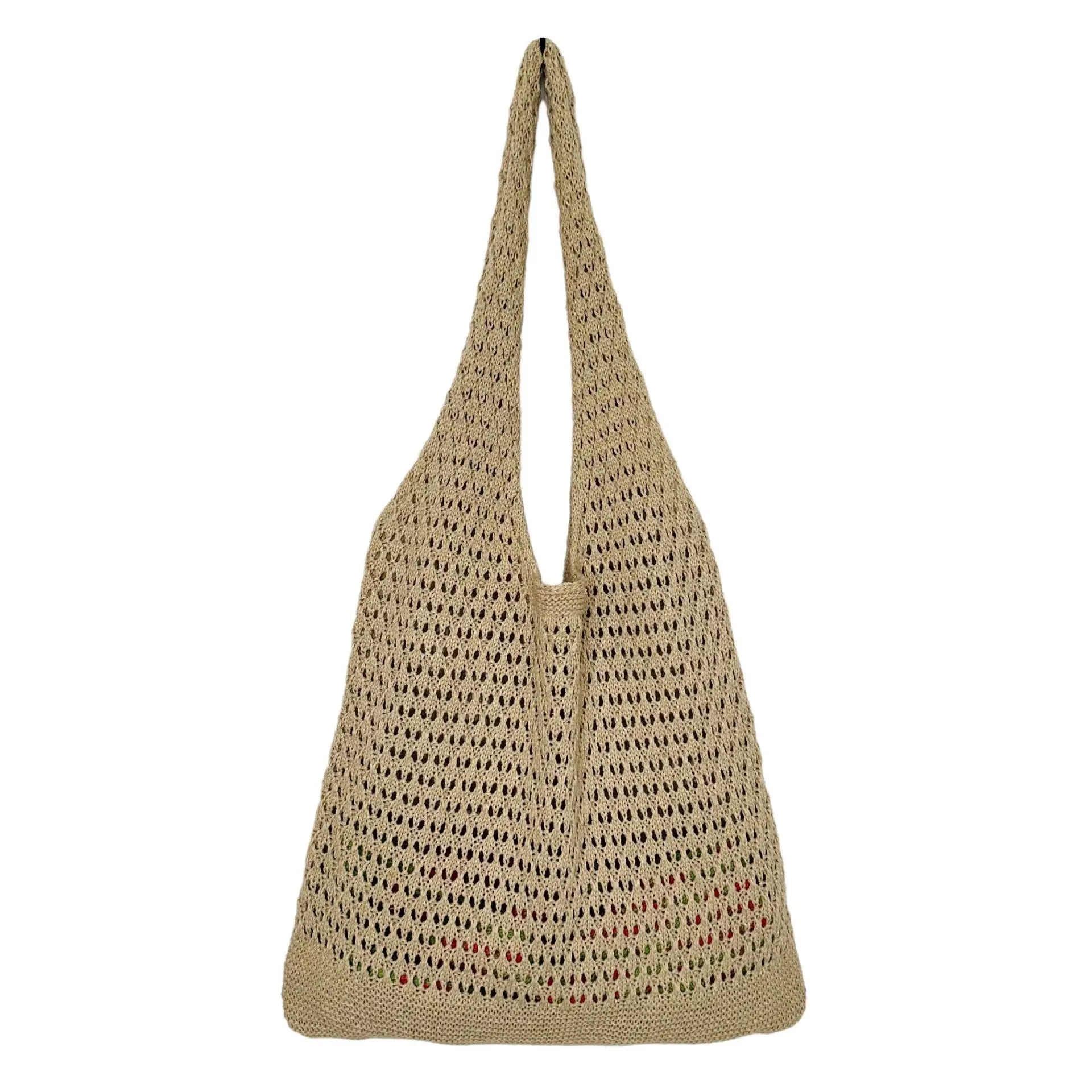 Japanese Knitted Hollow Shoulder Bag Women - Image 2