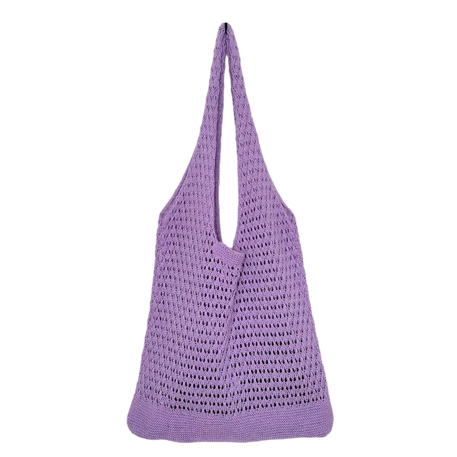Japanese Knitted Hollow Shoulder Bag Women - Image 3
