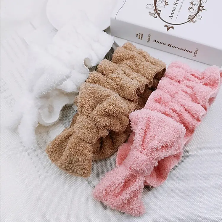 Plush Ruffled Hair Bands with Sweet Butterfly Design - Image 8