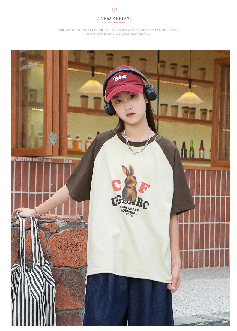 Girls Cartoon T-Shirt Shorts Set Summer 2023 — feature 10