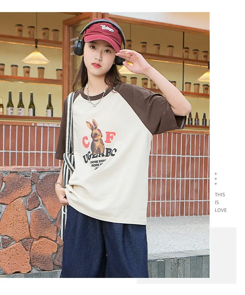Girls Cartoon T-Shirt Shorts Set Summer 2023 — feature 14