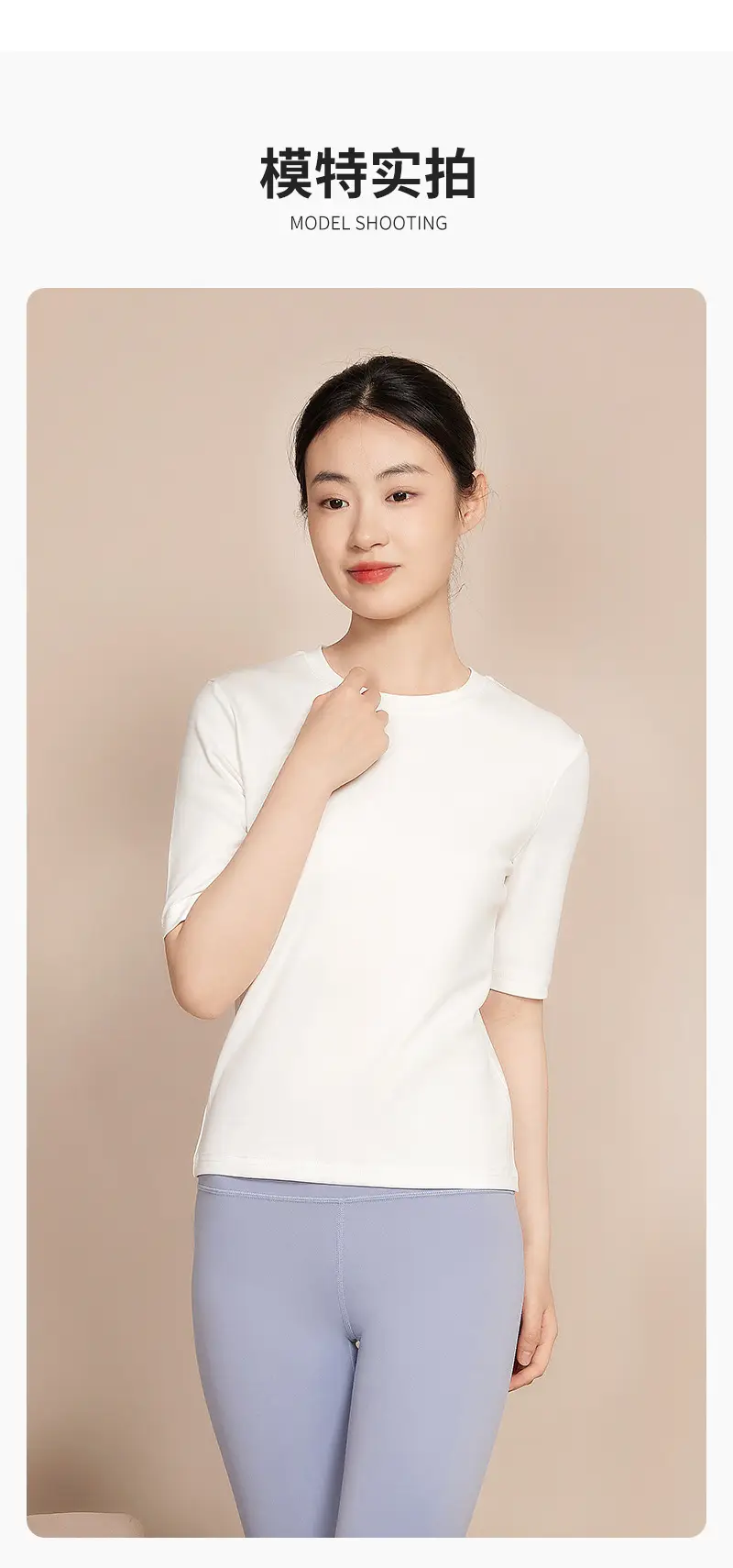 Women Half Sleeve T-Shirt Cotton Moisture Absorbent Spring Summer — feature 13