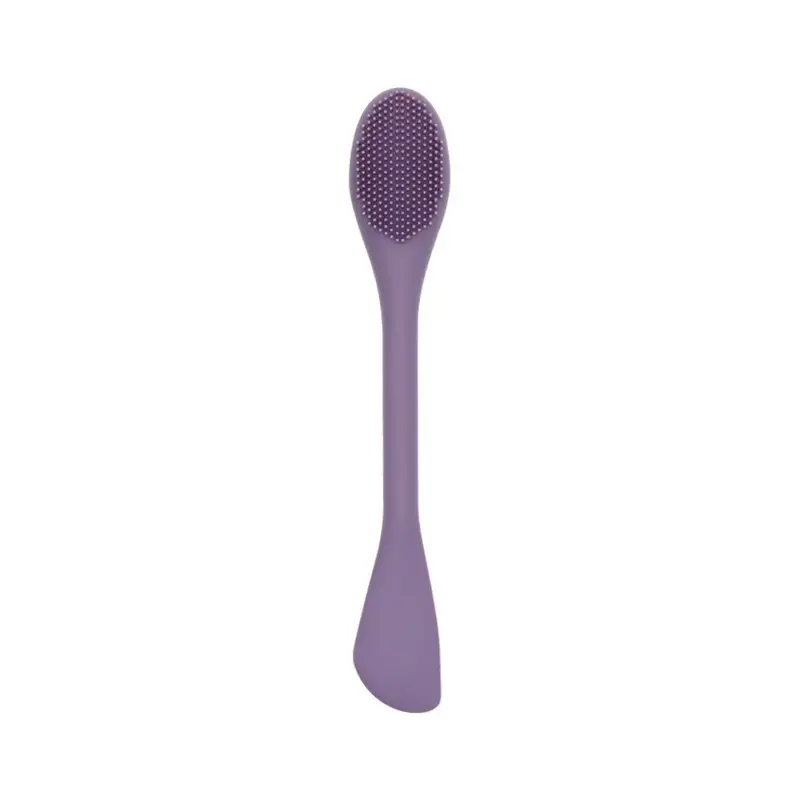 Double-Headed Silicone Mask Brush Purple - Image 13