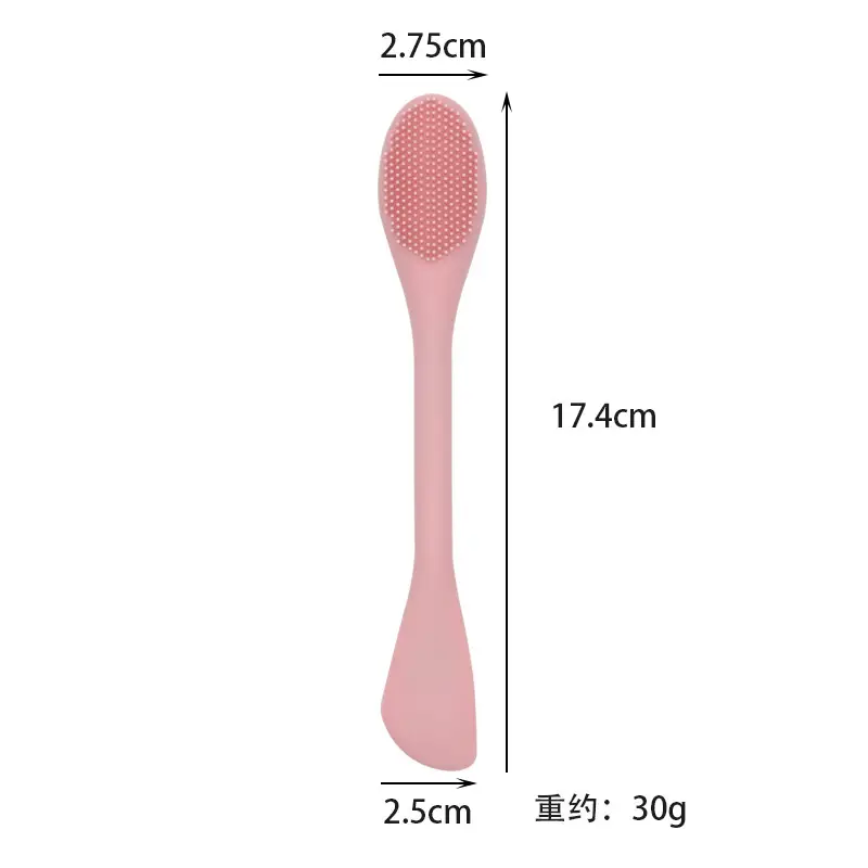 Double-Headed Silicone Mask Brush Purple — feature 9