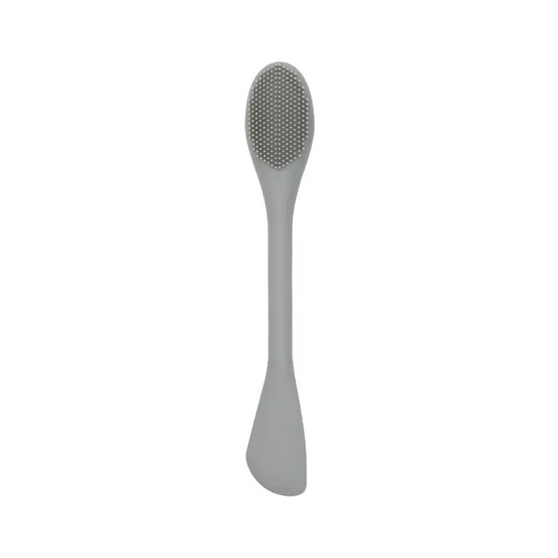 Double-Headed Silicone Mask Brush Purple - Image 3