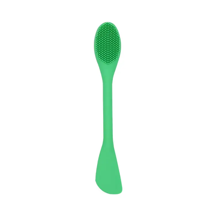 Double-Headed Silicone Mask Brush Purple - Image 4