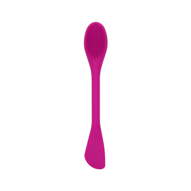 Double-Headed Silicone Mask Brush Purple - Image 5