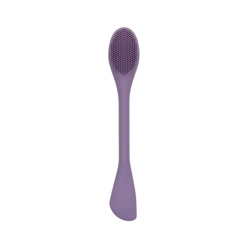 Double-Headed Silicone Mask Brush Purple - Image 7