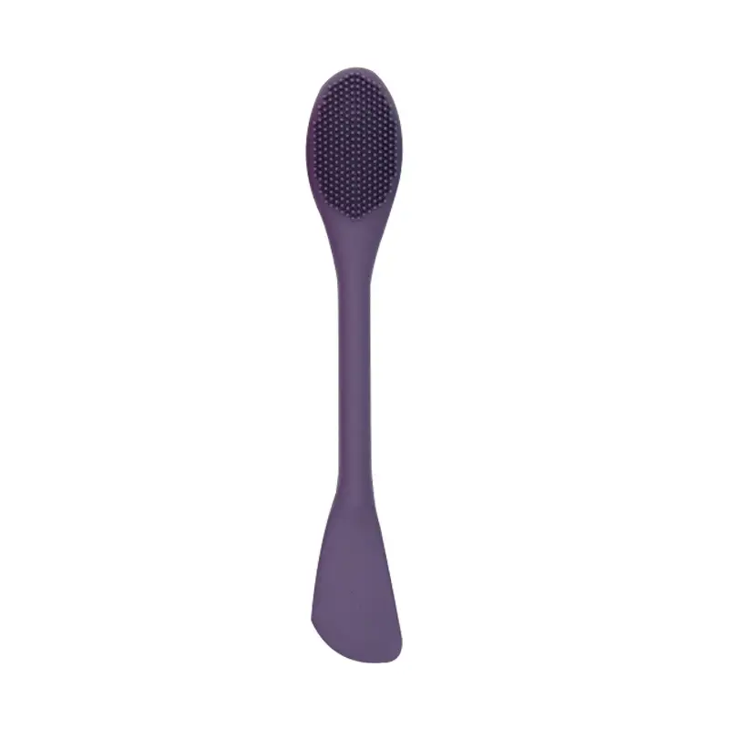 Double-Headed Silicone Mask Brush Purple - Image 8