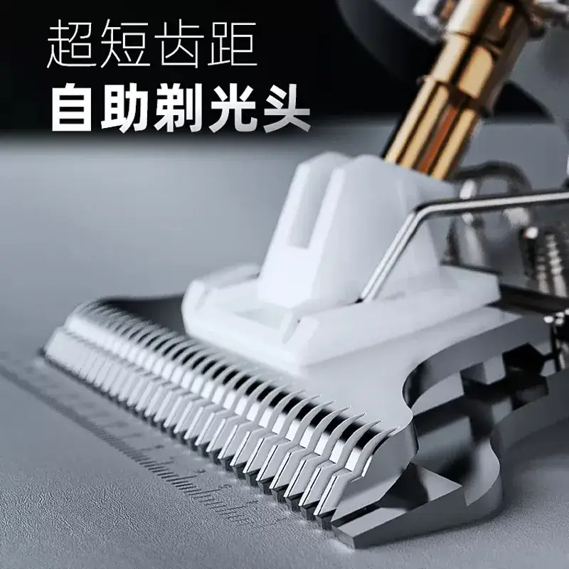 Electric Hair Clipper with 4mm Blades & Cleaning Brush - Image 8