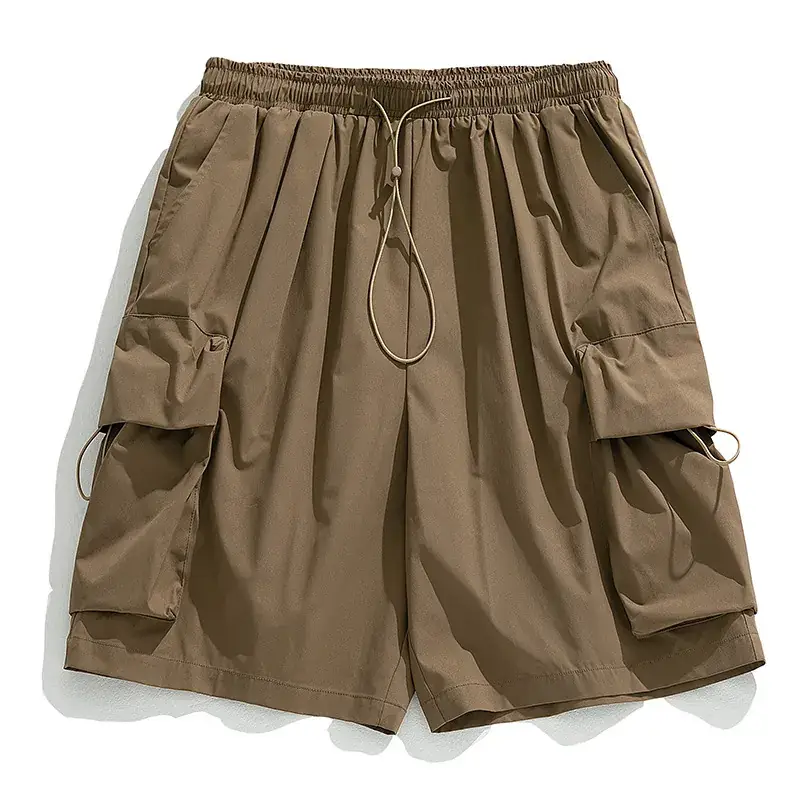 Campus Life T-Shirt Large Pocket Sports Workwear Shorts