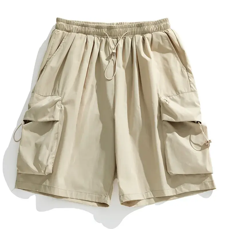 Campus Life T-Shirt Large Pocket Sports Workwear Shorts
