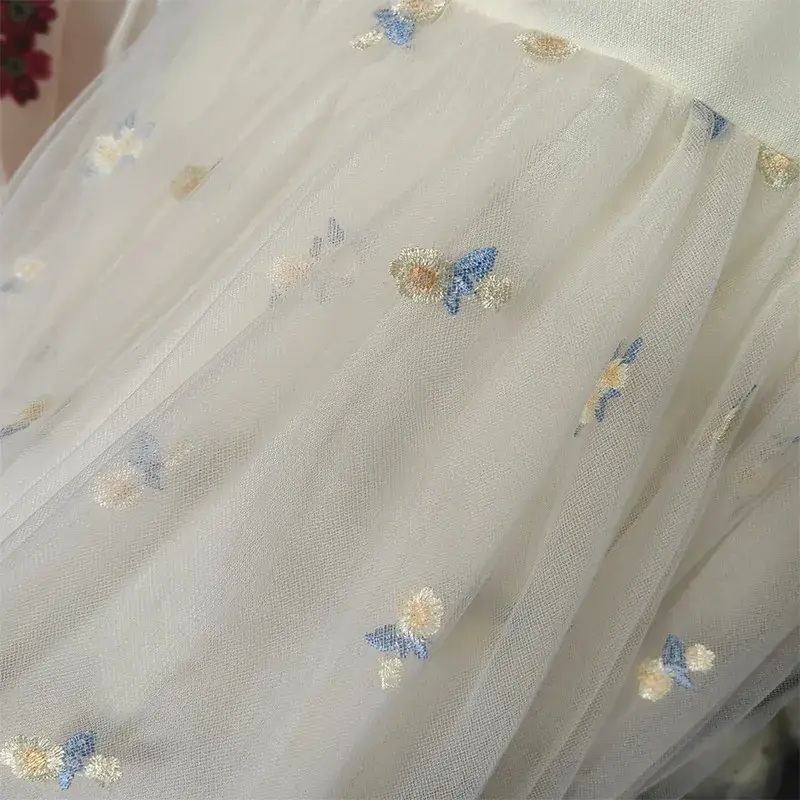 Girls Veil Dress Summer Floral 2022 - Image 2