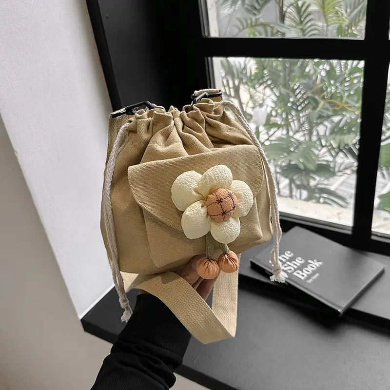 Cute Flower Crossbody Bag for Women Green 2023 - Image 5