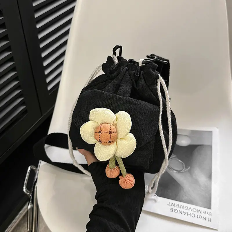 Cute Flower Crossbody Bag for Women Green 2023 - Image 6