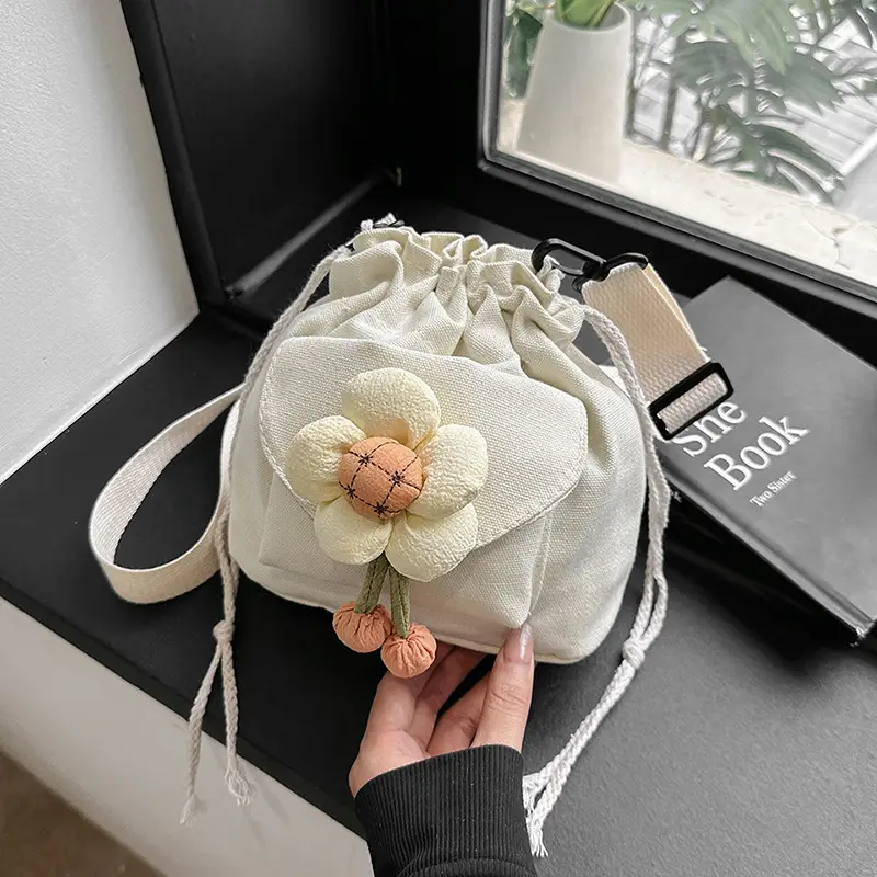 Cute Flower Crossbody Bag for Women Green 2023 - Image 8