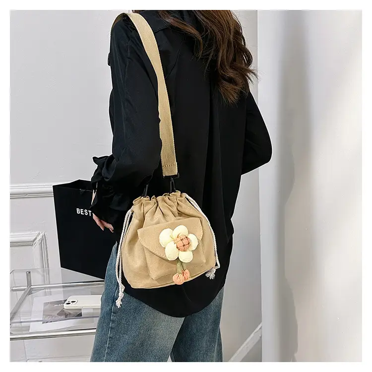 Cute Flower Crossbody Bag for Women Green 2023 — feature 12