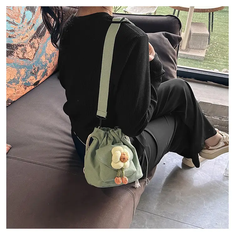 Cute Flower Crossbody Bag for Women Green 2023 — feature 18
