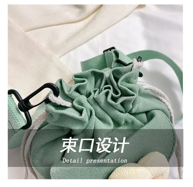 Cute Flower Crossbody Bag for Women Green 2023 — feature 5