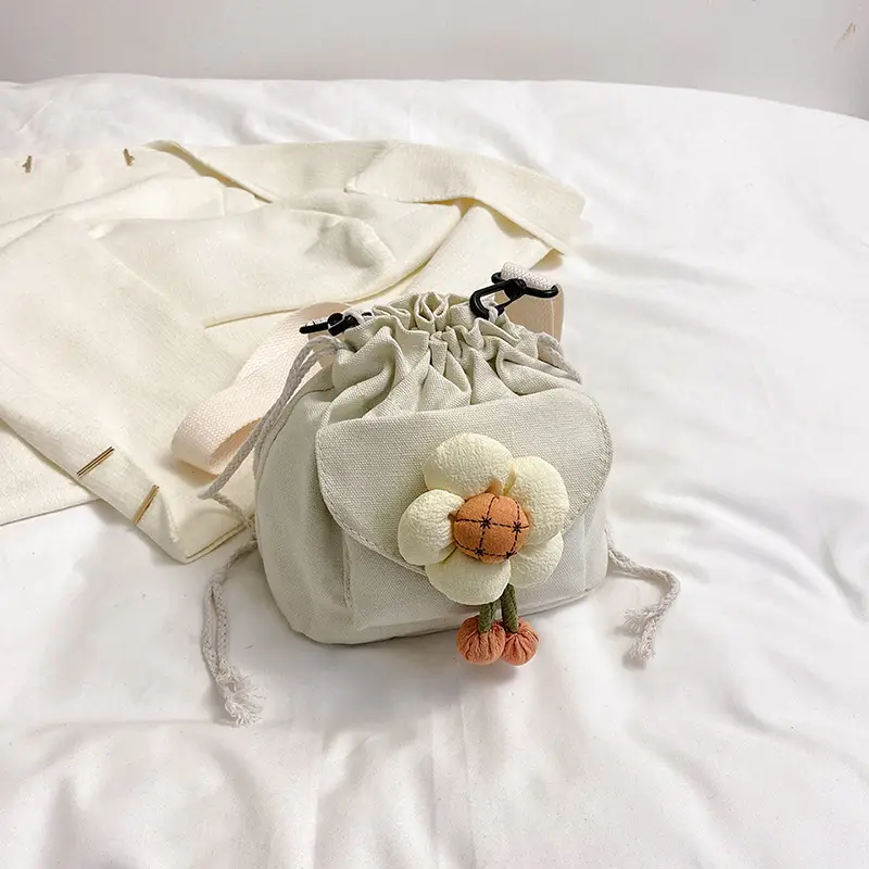 Cute Flower Crossbody Bag for Women Green 2023 - Image 2