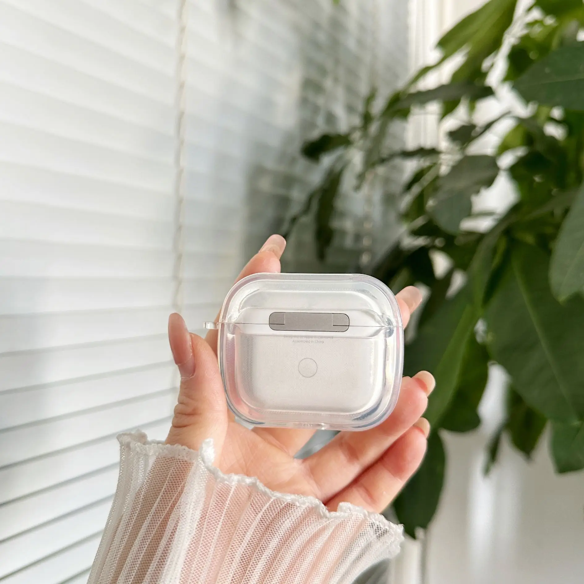 Transparent Wireless Bluetooth Earphone Case for Airpods 3