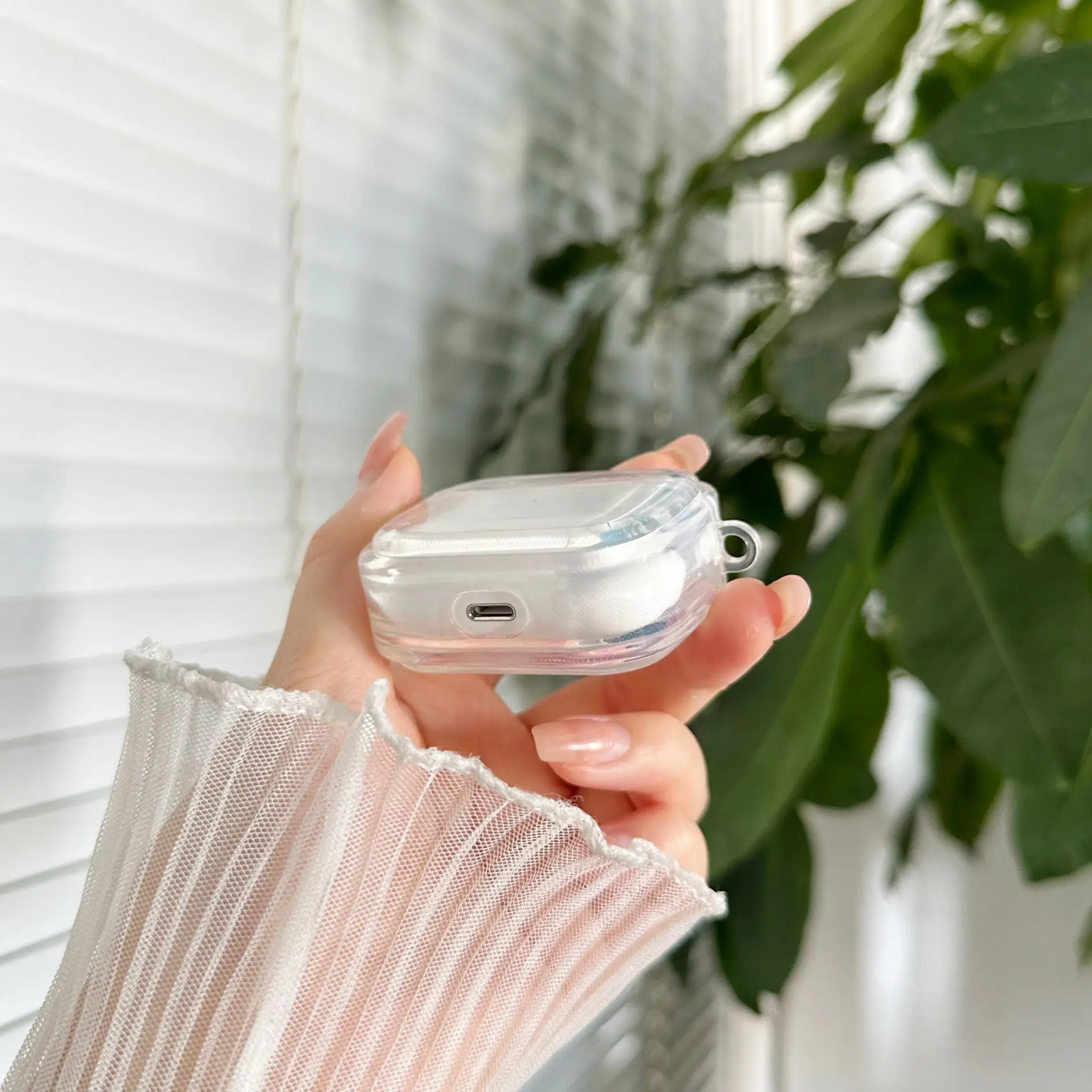 Transparent Wireless Bluetooth Earphone Case for Airpods 3